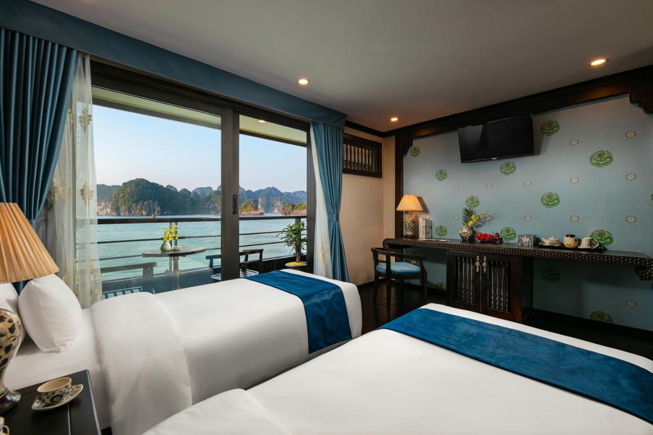 Hotel Nostalgia Halong Cruise Hạ Long Exterior foto