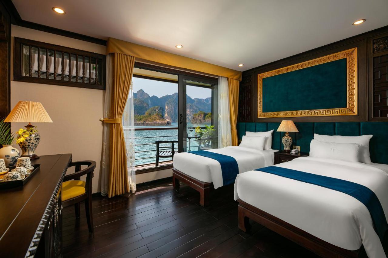 Hotel Nostalgia Halong Cruise Hạ Long Exterior foto